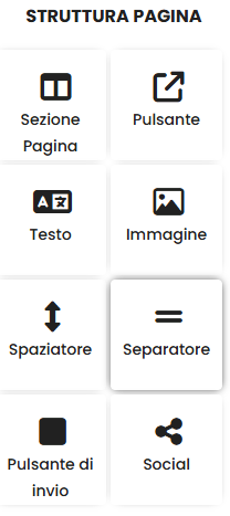Struttura della pagina