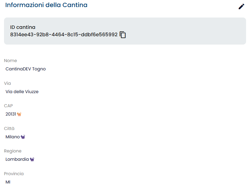 Gestione Sale