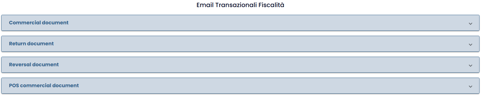 POS commercial document