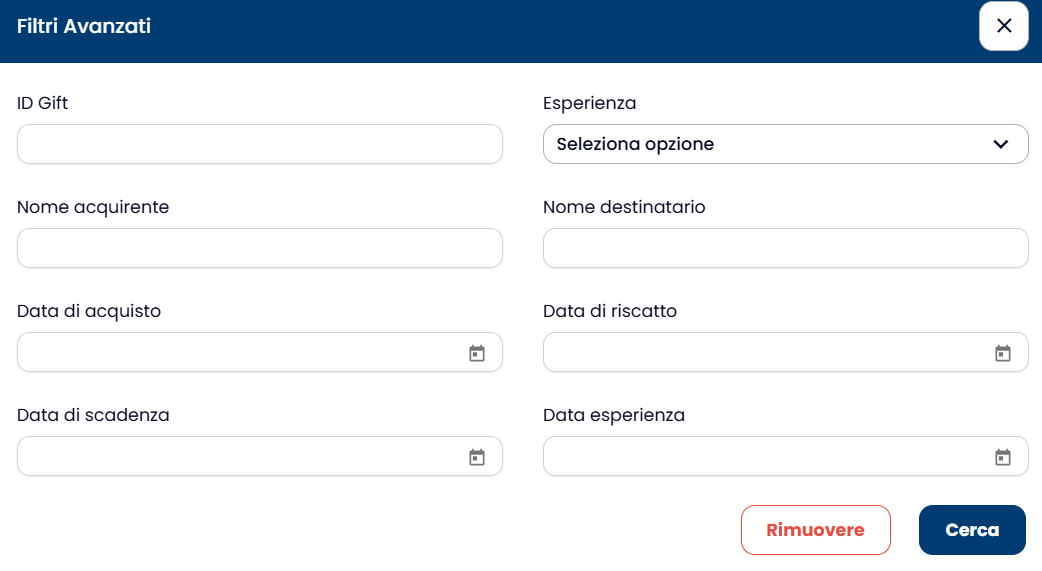 Data esperienza